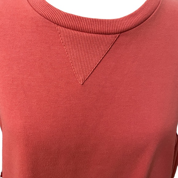 WHO WHAT WEAR orange sweatshirt - Picture 3 of 5